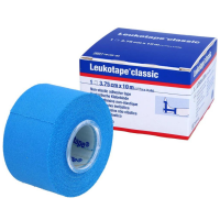 Nastro adesivo elastico Leukotape Classic 3,75 cm x 10 metri: colore blu